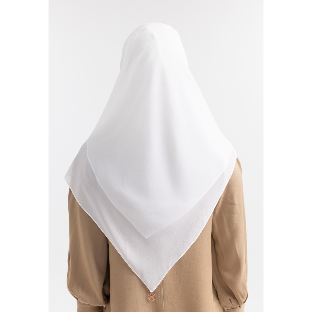 ♚SALE ♚ -Bongkar Gudang Pashmina - Aryn Hijab Instan - RiaMiranda - Off White, FREE SIZE