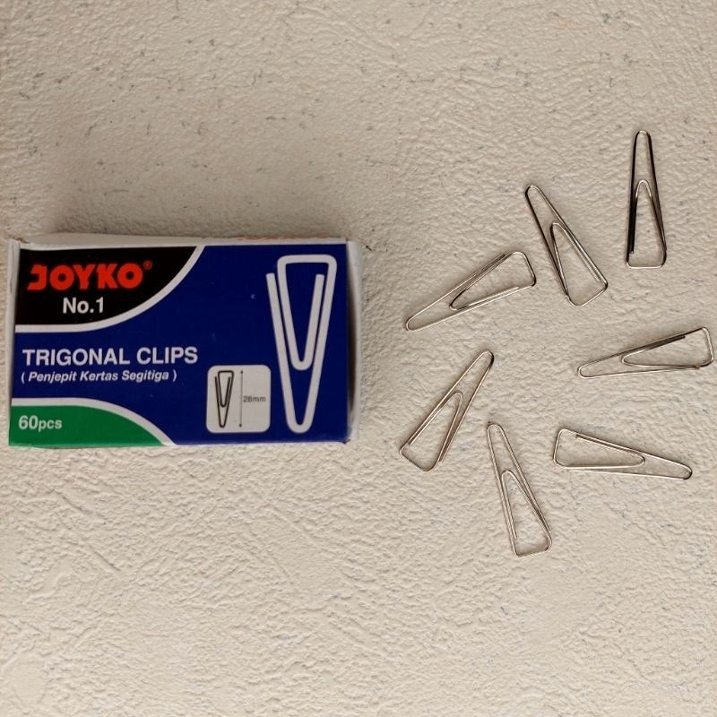 

Trigonal clip kertas NO.1 Joyko