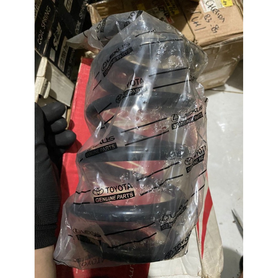PER KEONG PER SPIRAL COILSPRING DEPAN TOYOTA AVANZA XENIA LAMA 2004 2005 2006 ORIGINAL TOYOTA