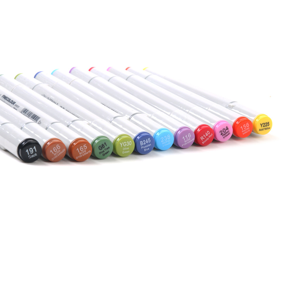 

Maximumcatch 12 Colors Waterproof Double Head Fly Tying Marker UV Resistant Tying Tool