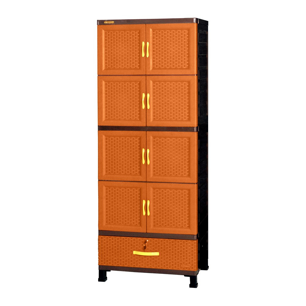 Manado Lemari Napolly rak Cabinet Rotan Sintetis CRS-MU 48D