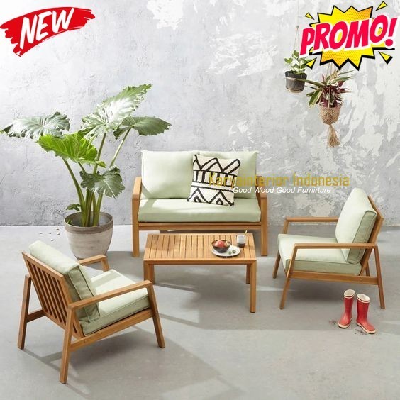 set 2-1 -1 kursi meja ruang tamu  set kursi sofa jati Karya Interior