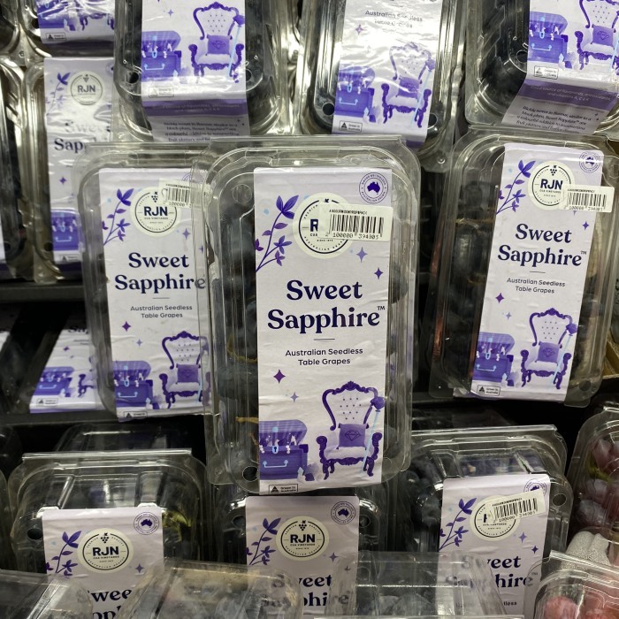 

Anggur weet sapphire manis pack 500 grm