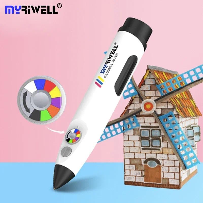 

myriwell Original 3D Pen Latest Technology 3D Printing Pen DIY Drawing Pencil Toys for Kids Christmas Birthday Gift