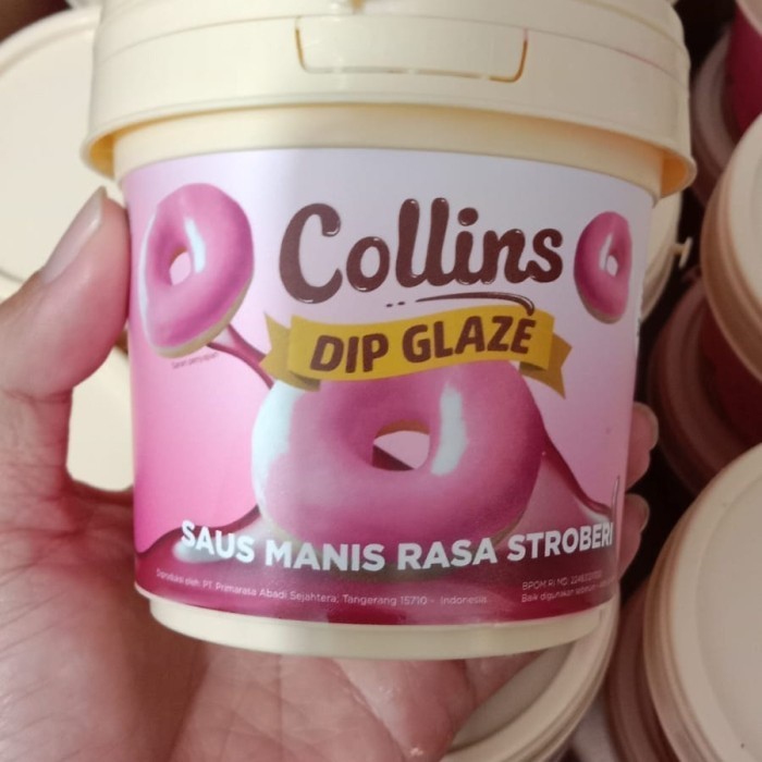 

New Item COLLINS MINI DIP GLAZE STRAWBERRY 300G
