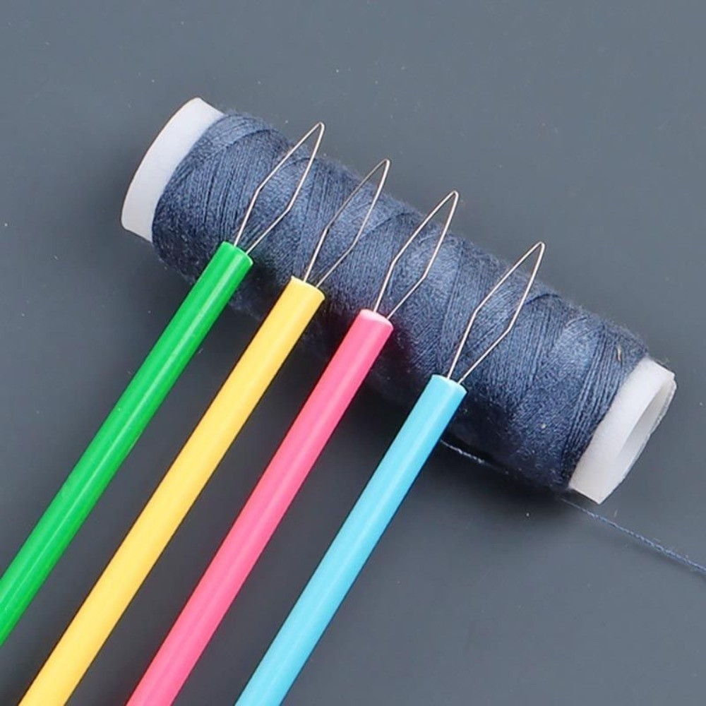 

10Pcs Needlework Threading Needle Threaders Sewing Accessories Embroidery Cross Stitch Large Hole Beaded Accessories Handmade