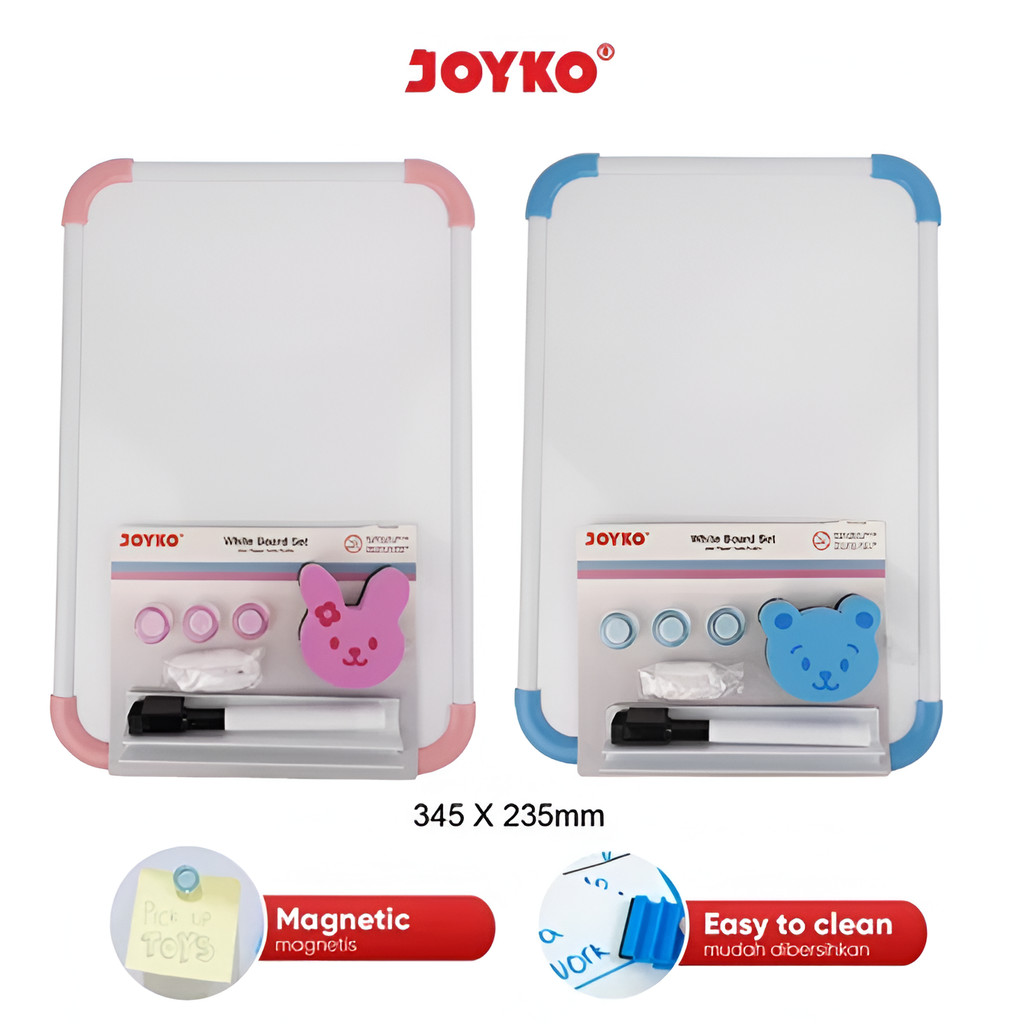 

Papan Tulis Putih Set Whiteboard Set Joyko WBS-160CO