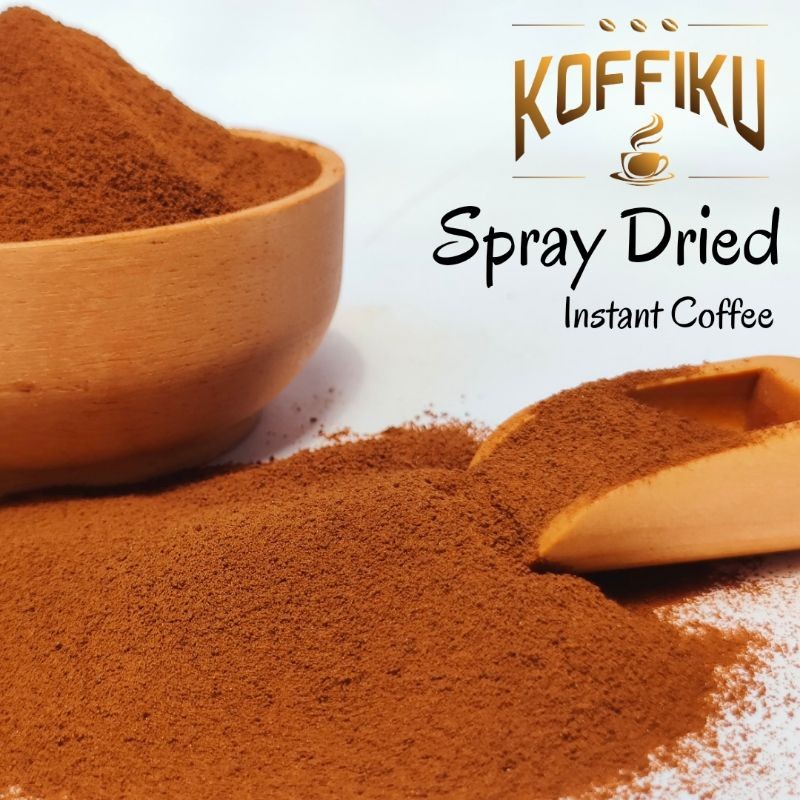 

[Bulky] Spray Dried Instant Coffee (Blend) / Black Instant Coffee / Kopi Bubuk Tanpa Ampas 1000 gram