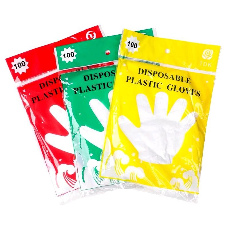 

Disposable Gloves Serbaguna Bening / Sarung Tangan Plastik Disposable Isi 100 / Disposable Plastic Gloves Sekali Pakai Bening Polos Transparent