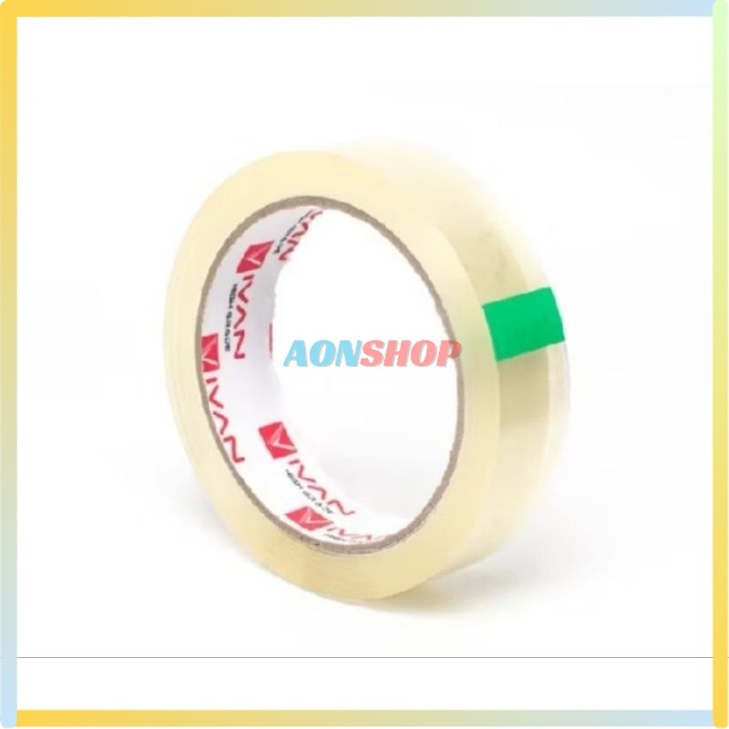 

[AS] Lakban Isolasi Bening 1 Inch 72 Yard 65 Meter Good Quality Kuat Merekat