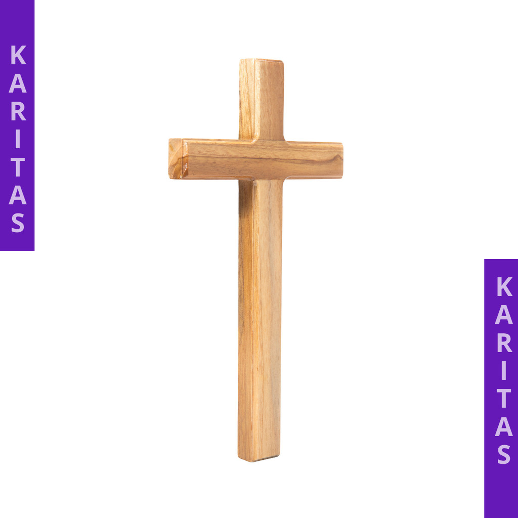 SALIB DINDING KRISTEN 20 cm / SALIB GANTUNG KRISTEN PROTESTAN / HIASAN DINDING KRISTEN / PAJANGAN SA