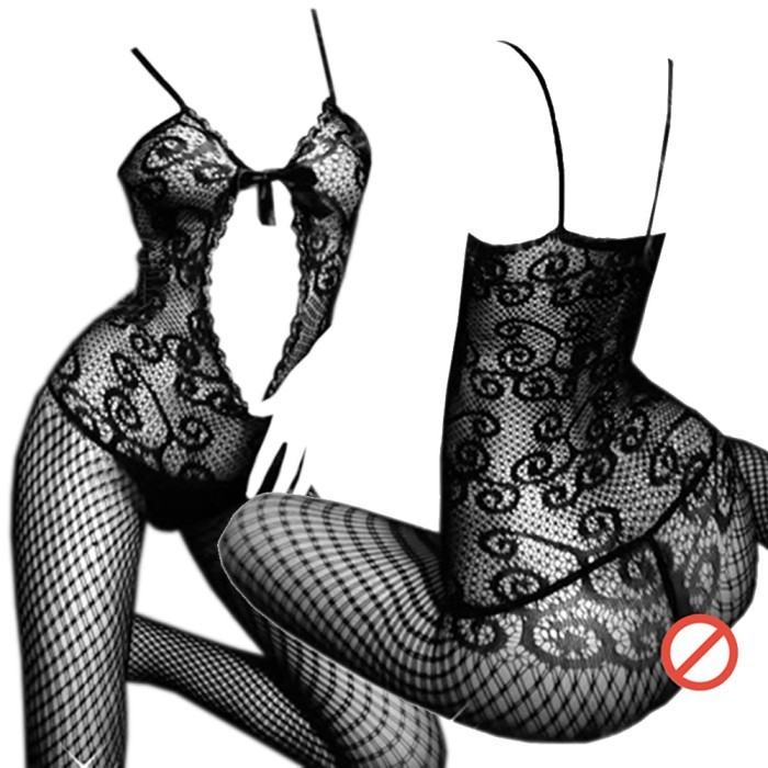 Produk Terbaru Baju Stocking Bodystocking Full Body Dinas Malam Sexy Hot Polos Net Jaring Sebadan Hi