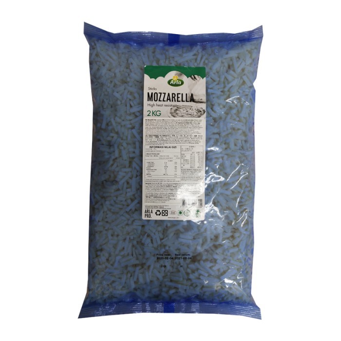 

ARLA Mozarella Stick 2 KG Keju Mozarella Stik