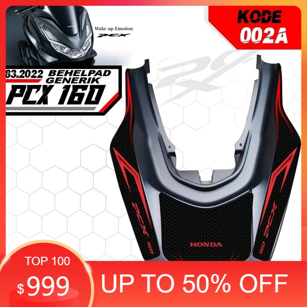 Sticker tankpad behel motor honda pcx 160 kode 002 keren Motorcycle