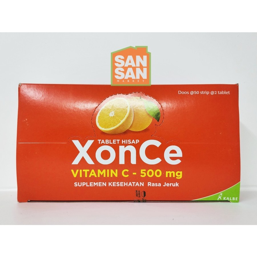 Xonce Vitamin C 500 mg Tablet 1 Box