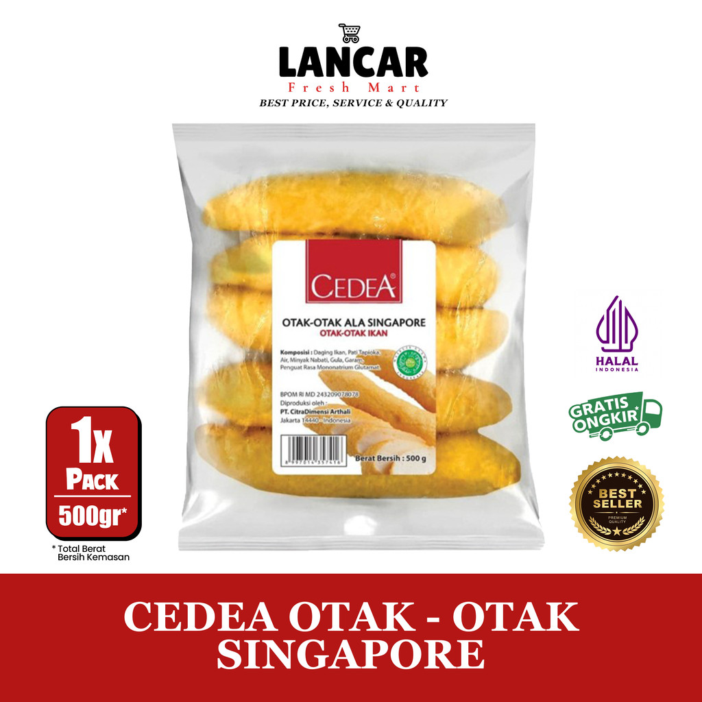 

CEDEA OTAK OTAK SINGAPORE 500GR