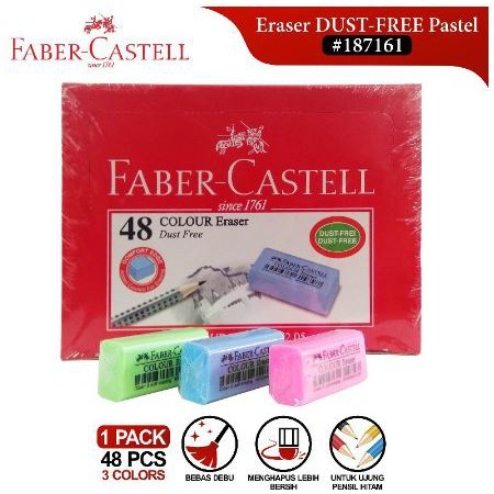 

Penghapus Faber Castell Penghapus 187205 Color Stip Pencil Eraser