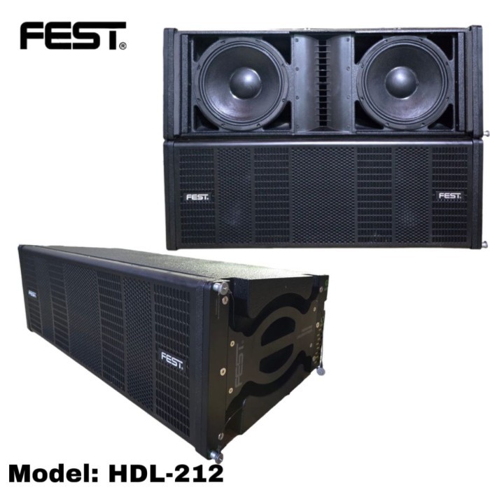 Grosir Speaker Line Array Fest HDL 212 Original 2x12 inch ARRAY FEST HDL-212