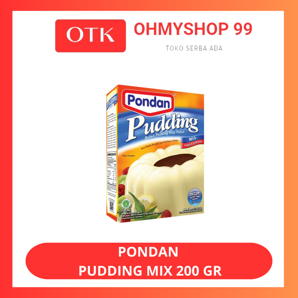 

Pondan Pudding Mix 200gr