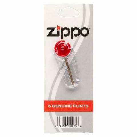 Ready Stock Zipo Flint Original Isi 6 Perlengkapan Korek Api Roda Sumbu Isi Ulang Minyak