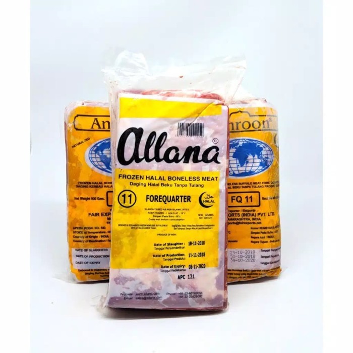 

Daging Kerbau Frozen type 11 Slice