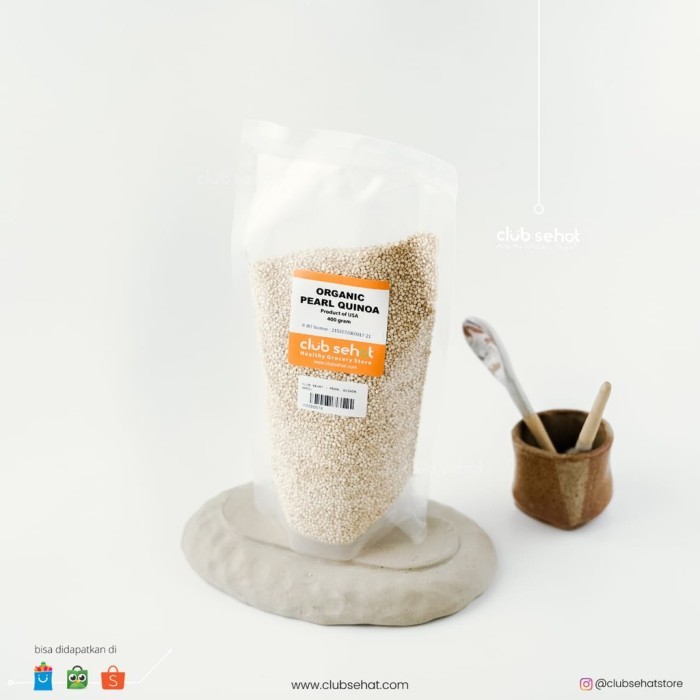 

QUINOA PEARL ORGANIC, 1KG