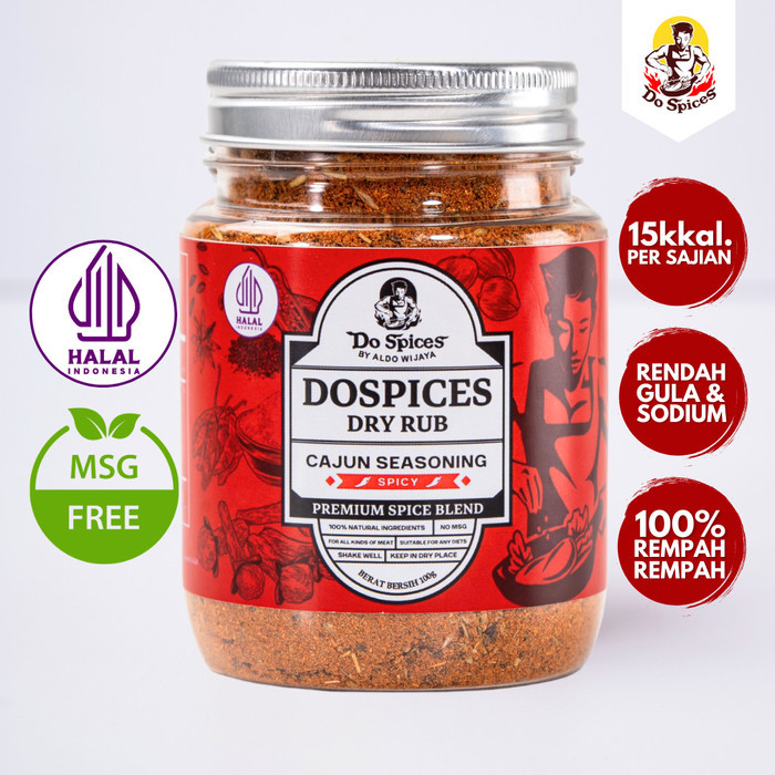 

Healthy Dry Rub | Bumbu Marinasi Rendah kalori (Spicy) 100 Gram
