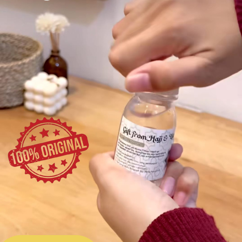 

Air Zam Zam Asli 100% Ready Zam Zam 60ML / Air Zam Zam Mekkah