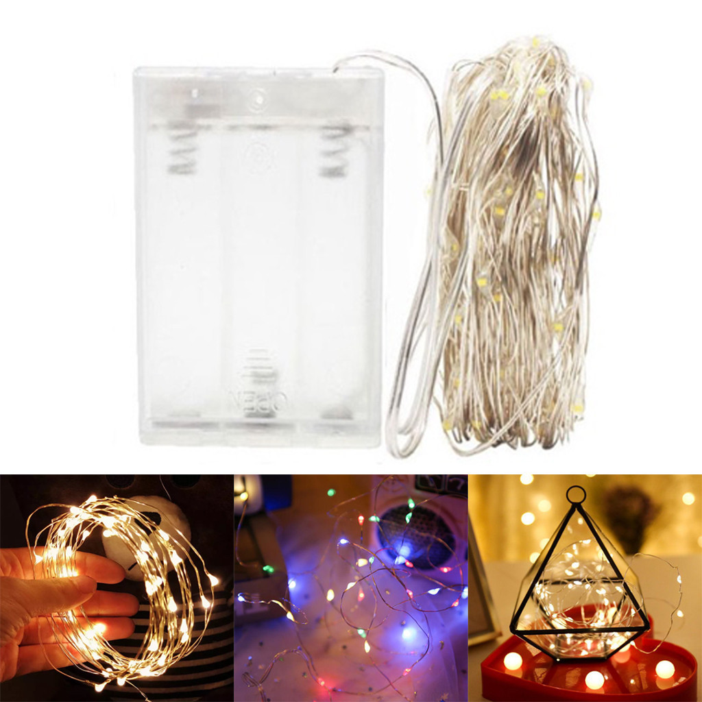 SR Lampu Hias Tumblr 10M 100LED / Lampu Tumblr Kawat Hias Dekorasi Baterai / Lampu Kawat LED / Lampu