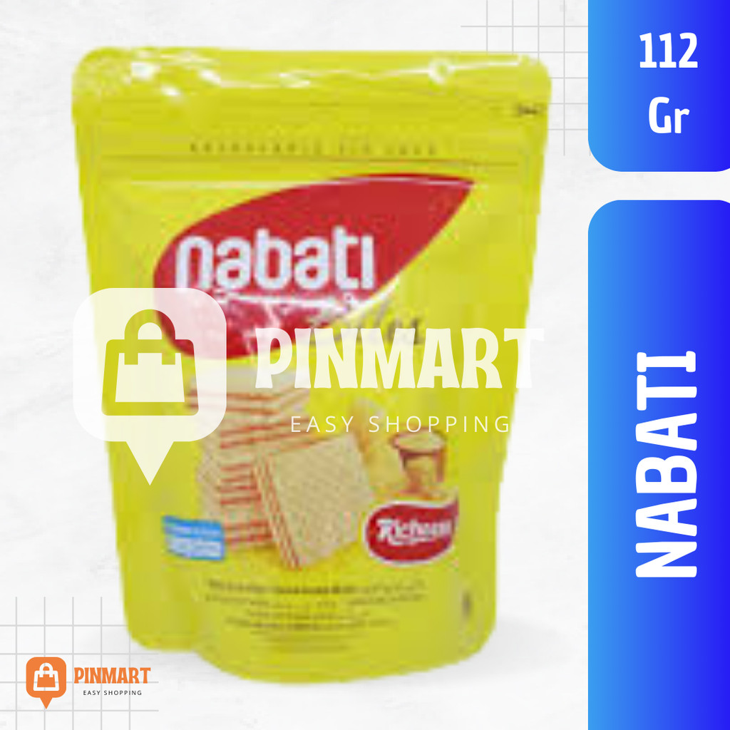 

Nabati Wafer Ziplock Pouch 112gr | Richeese & Richoco | Snack / Biscuit Wafer Rasa Keju / Cokelat ( 100 Gram )