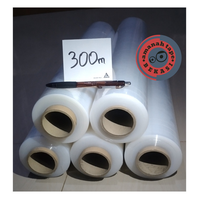 Stretch film / plastic wrap / plastik wrapping 50 cm x 300 meter