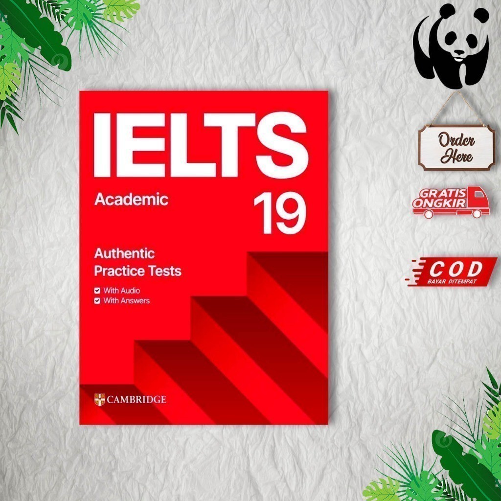 Buku Cambridge IELTS 19 Academic Student's book (B5)