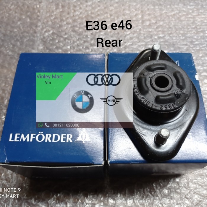 mounting shock belakang Bmw E36 E46 E30 BARU