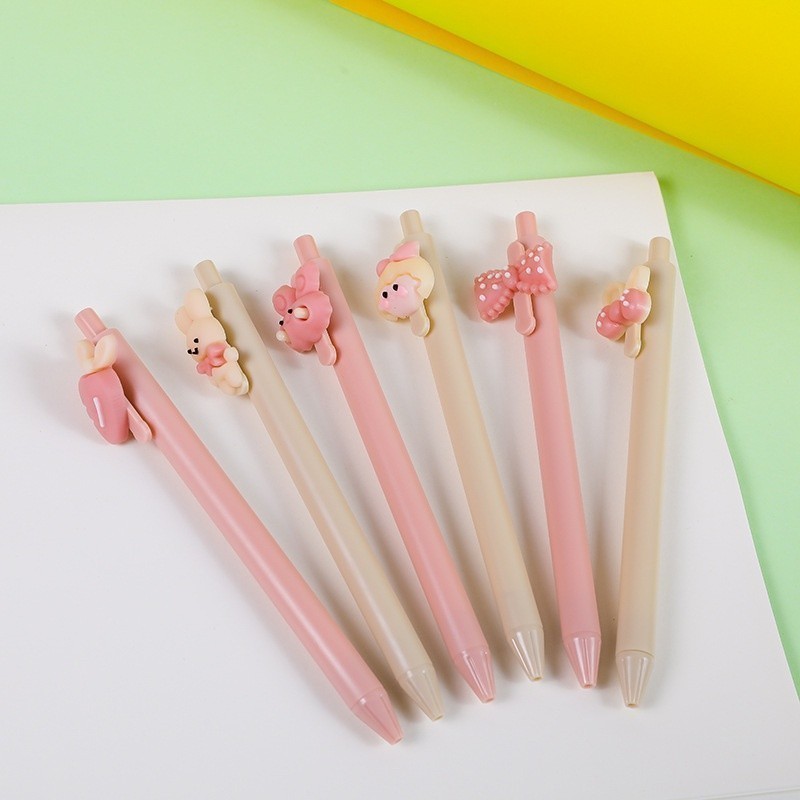 

Pulpen Karakter Bunny Pena Sekolah Kantor Sorvenir Lucu ℂ& 1003
