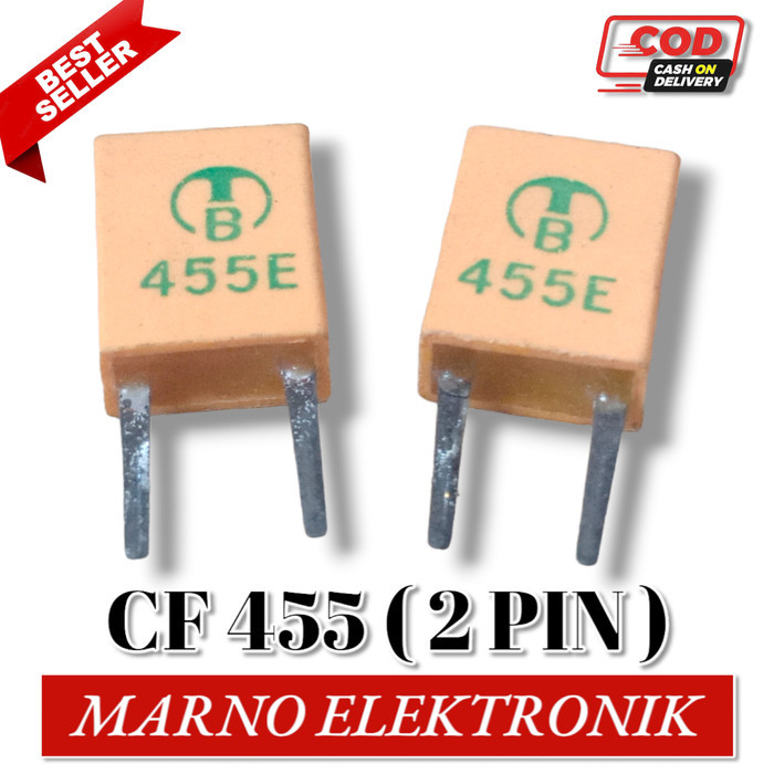 SGA05 CERAMIC CRYSTAL FILTER CF455E CF 455E 455 2 PIN 2 KAKI KERAMIK KRISTAL