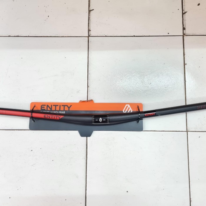 HANDLEBAR/HANDLE BAR/STANG MTB ENTITY EXPERT 31.8/12/6/780 Y22 - Merah, 31.8/12/6/78