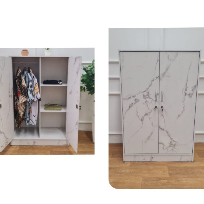 LEMARI PAKAIAN LEMARI ANAK MURAH LEMARI BAJU CABINET BABY LOCKER - RAK DAN GANTUNG