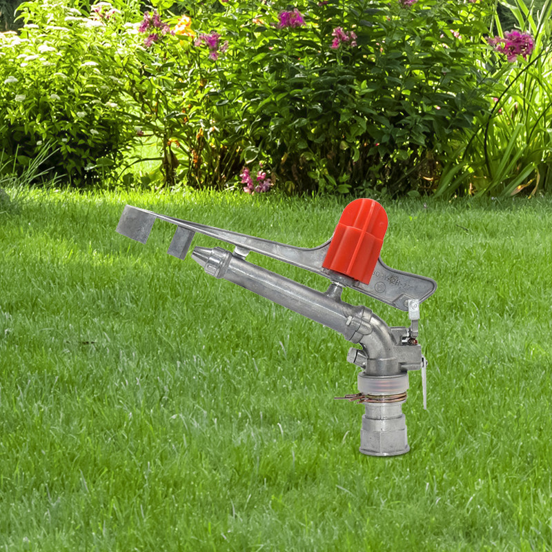 Sprinkler Big Gun 2 Inch Impact Sprinkler Pertanian Radius 36 Meter Adjustable