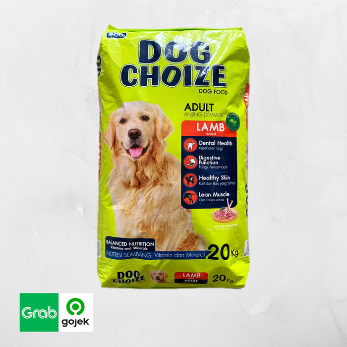 CHOIZE DOG 20KG BEEF & LAMB - Lamb