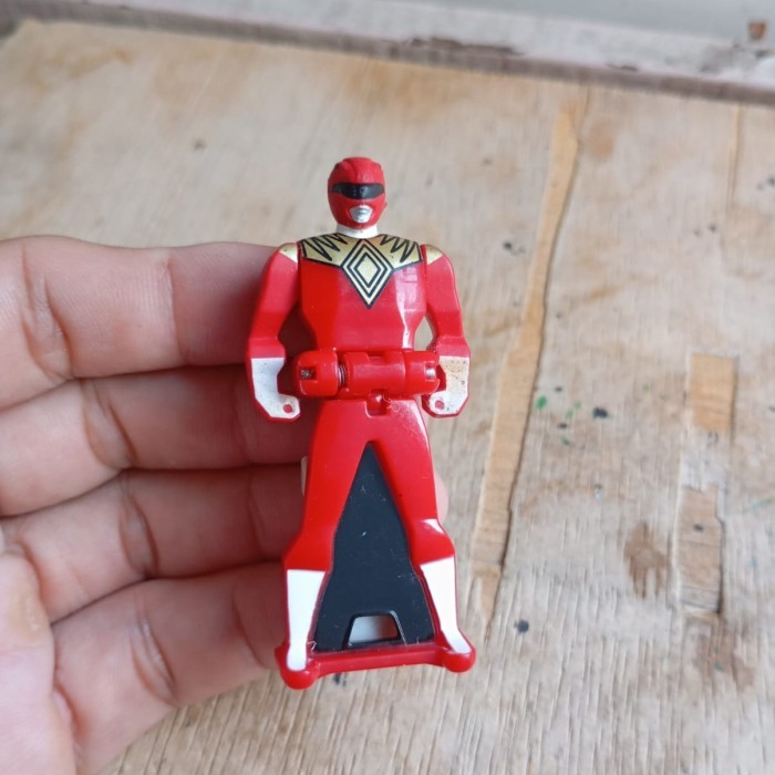 ZS34 figure aksesoris power rangers red