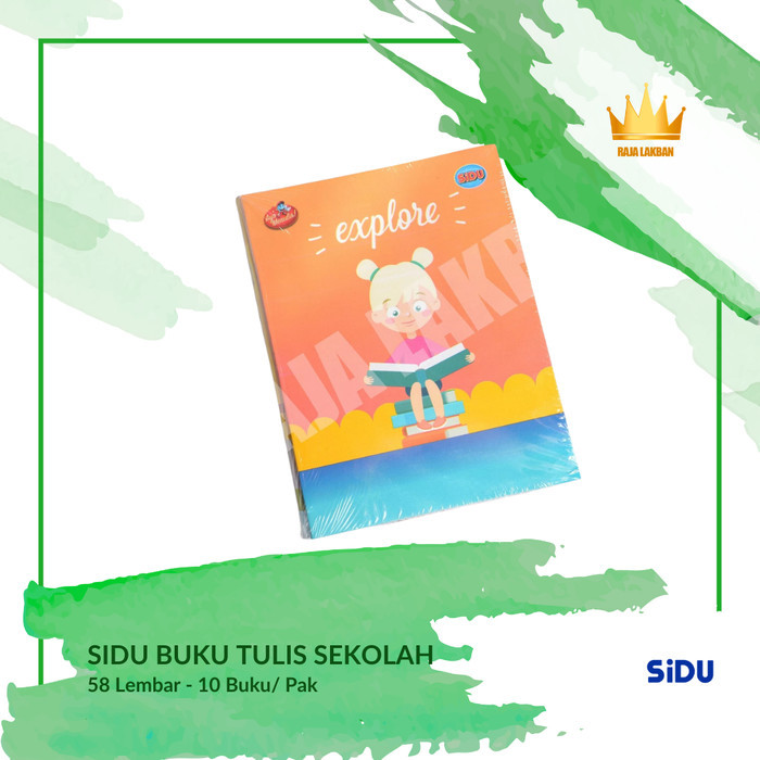 

Buku Tulis Sinar Dunia / SIDU / 58 Lembar TERMURAH - 1 Pak