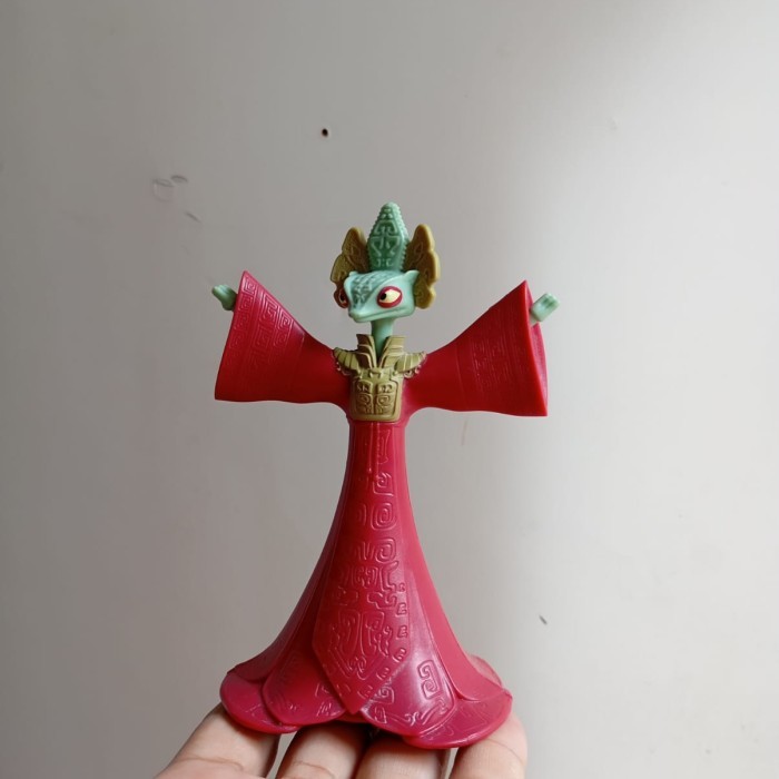 ZS34 figure kungfu panda chameleon burger king