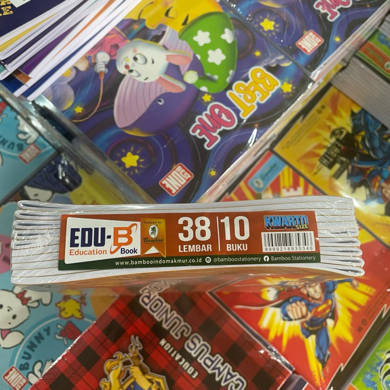 

Buku Tulis 40 Lembar KRAF EDU B BAMBOO (1 Pak)