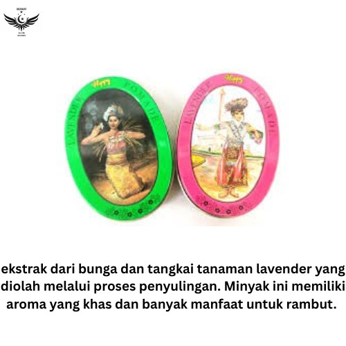 Happy Lavender Pomade 65gr - Minyak Rambut Lavender
