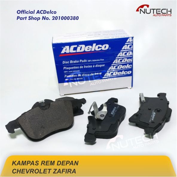 Part---COD Kampas Rem Depan Chevrolet Zafira ACDelco AC Delco ORI ASLI