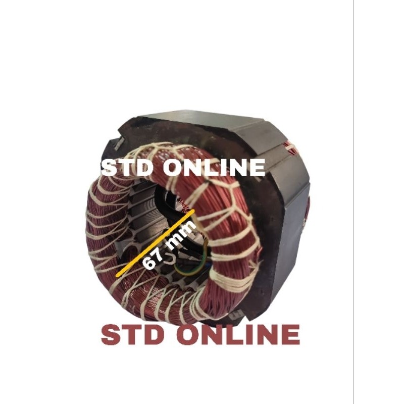 STATOR MOTOR KOMPRESOR LAKONI IMOLA 75/125 lebar plat 47mm