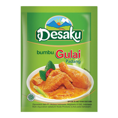 

Desaku Bumbu Bubuk Gulai 12,5 Gr-Sachet