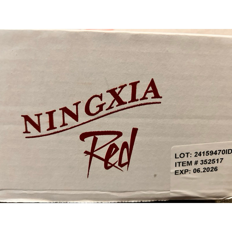 

Ningxia Red Sachet isi 30 ready stok