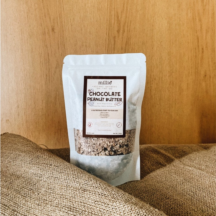 

INSTANT OATMEAL - Chocolate Peanut Butter (pouch)