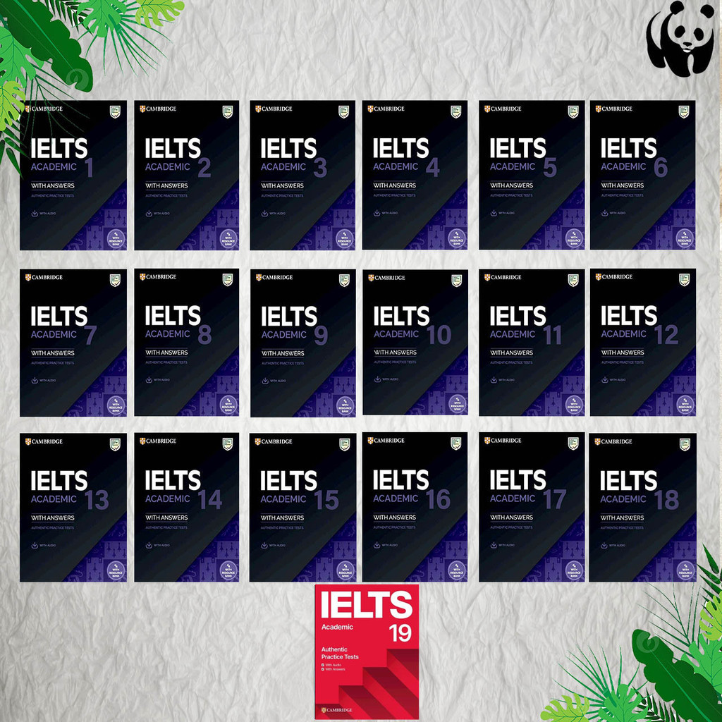 Buku IELTS Cambridge for IELTS  1 - 19 Academic Student's Book (witch audio)